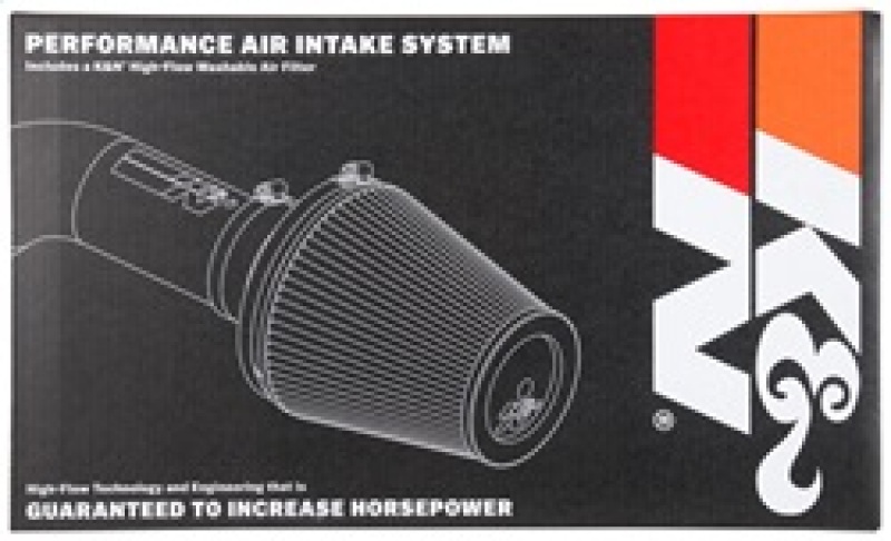 Chevrolet Cobalt SS Performance Air Intake - K&N Engineering - Typhoon Short Ram - Silver - `05-`06